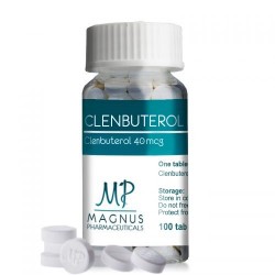 Clenbuterol – Magnus Pharmaceuticals – 40mcg x 100 tabs