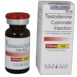 Cypionate de testostérone injectable de 2 500 mg / 10 ml par Genesis