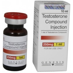 Testosterone composti (Sustanon 250), 2500 mg / 10 ml da Genesi